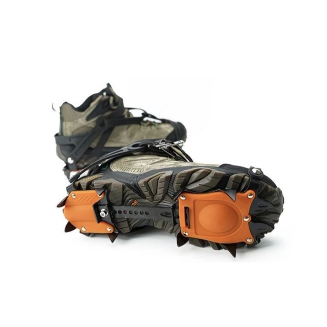 Crampons, Anti Slip Shoe Grips Climbing,Mountaineering Crampons BY-BMTZ4 universal [TK-4705]