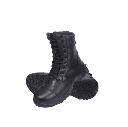 FORCE TIME Tactical Side Zip Boots Black