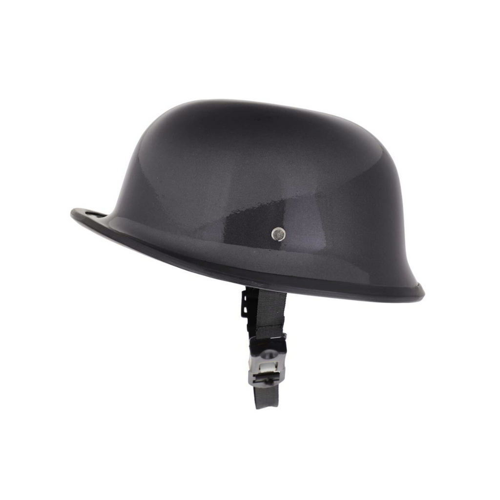 ADVENTURE HUT German Retro Style Helmet, World War Inspire for Mens, Womens (Grey Gloosy)