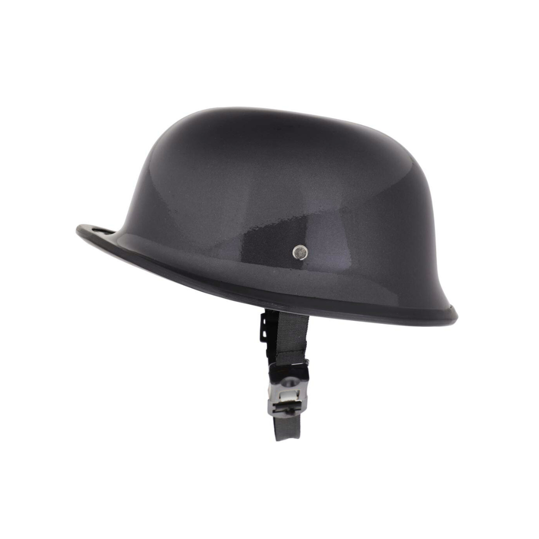 ADVENTURE HUT German Retro Style Helmet, World War Inspire for Mens, Womens (Grey Gloosy)