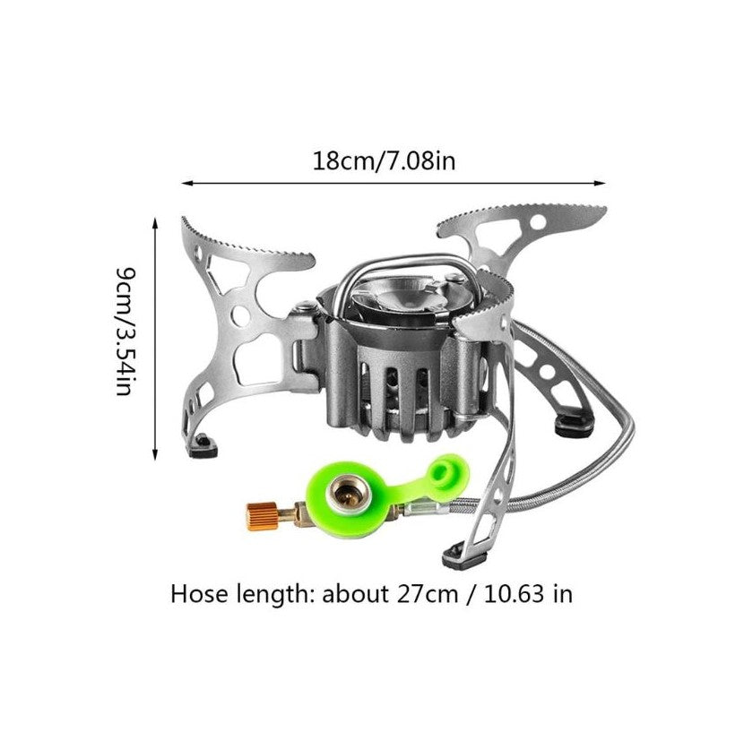 BRS-8 Portable Oil Gas Stove, Kerosene Stove Burner Outdoor Camping Picnic - The Adventure Hut