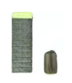 Sleeping Bag Camp Lite +8°C + 20°C (Yellow - Army Green) - The Adventure Hut