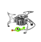 Portable Multi-Fuel Camping Stove with Fuel Bottle – Lightweight Outdoor Cooking Gear for Hiking, Backpacking & Survival BRS-8 - The Adventure Hut