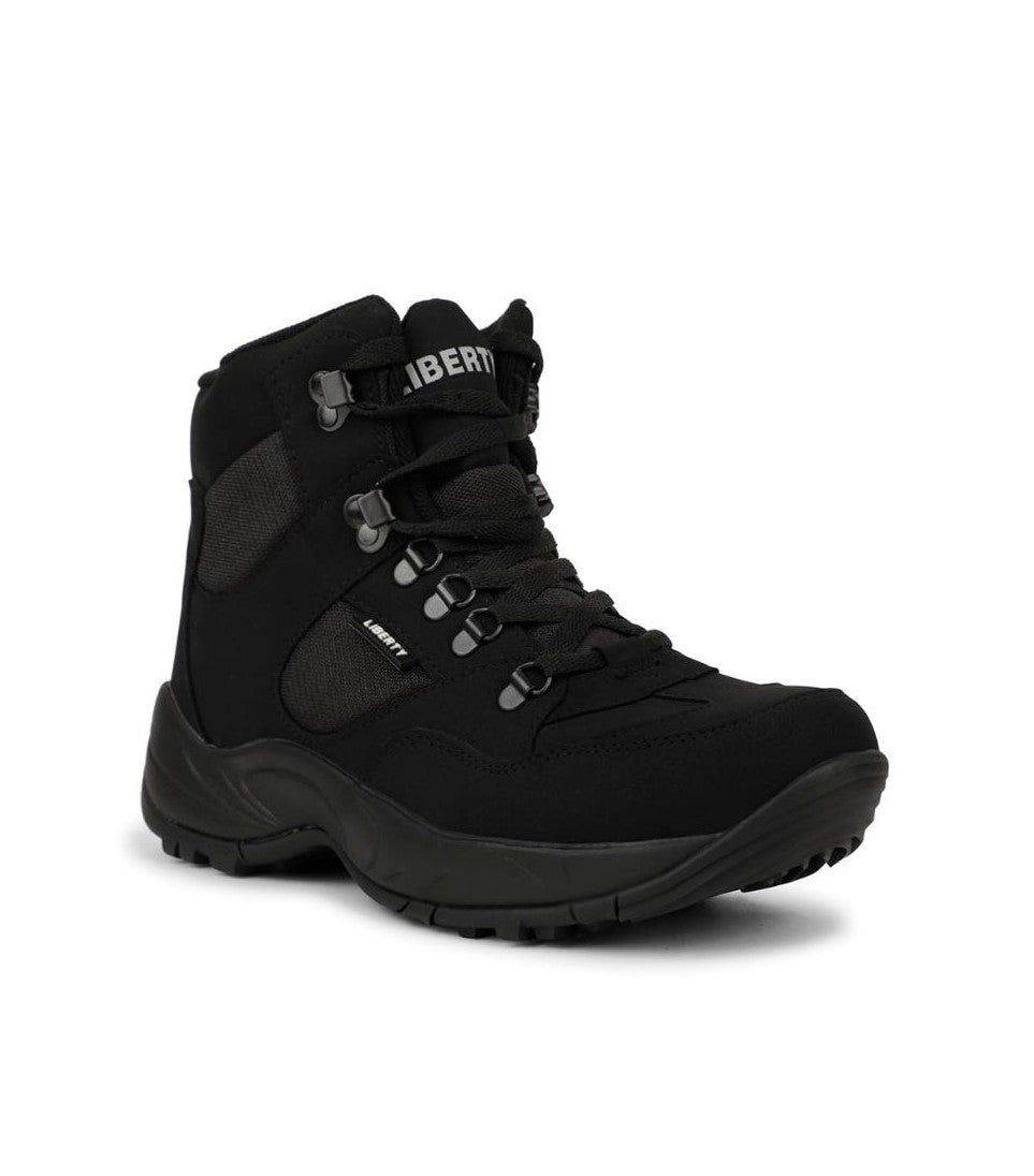 Liberty Freedom EVEREST-Black Safety Shoes for Men with EVA Sole | Comfortable & Durable - The Adventure Hut