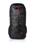 Wildcraft Cliff 60 Ltrs Black Rucksack (8903338073819) (Extra Large Size) (11232) - The Adventure Hut