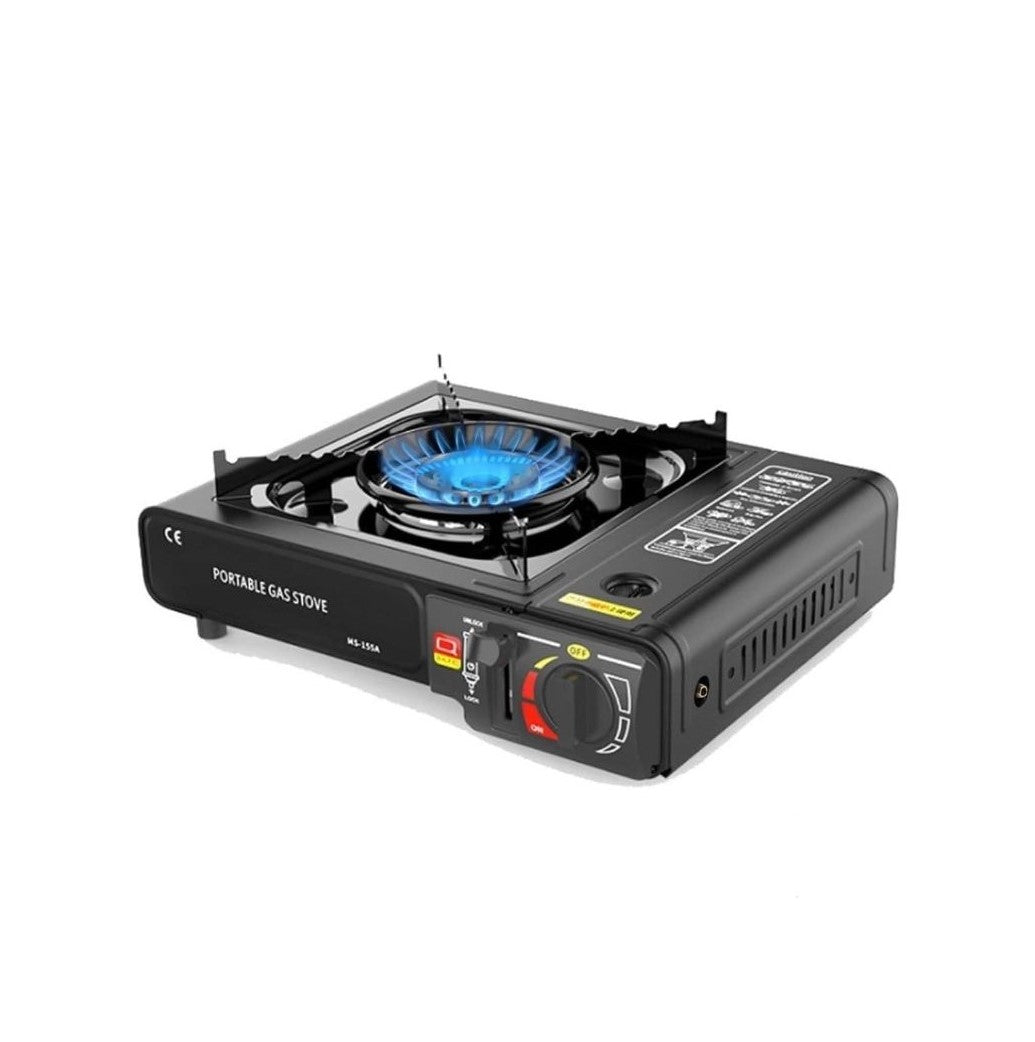 Camping Stove - Portable Propane Butane Stove with Dual Fuel; Auto Ignition - Perfect for Picnics, Hiking, Fishing, BBQ - Cook Delicious Meals - The Adventure Hut