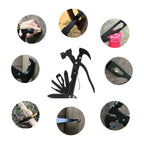 18 in 1, Stainless Steel Multifunctional Tool (TK-4903) - The Adventure Hut