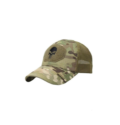 Camouflage Breathable Mesh Fabric Lightweight Outdoor Tactical Sun Cap