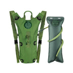 Small Hydration Backpack with 2.5L Water Bladder for Running Biking Camping - The Adventure Hut