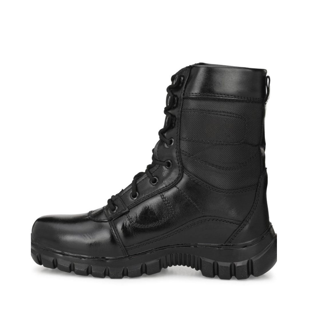 Army boots for men (Black) - The Adventure Hut