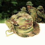 Camo Boonie Bucket Hat,Camouflage Cotton Fishing Sun Hat Outdoor Hunting Hat for Child Men and Women - The Adventure Hut