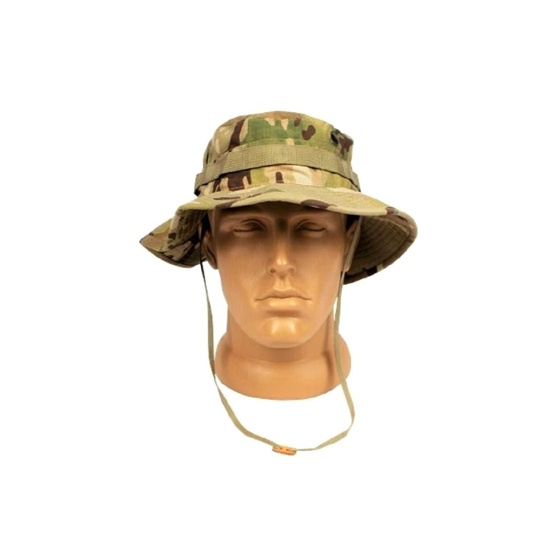 Camo Boonie Bucket Hat,Camouflage Cotton Fishing Sun Hat Outdoor Hunting Hat for Child Men and Women