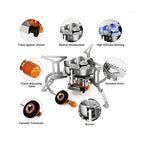 Portable Collapsible Camp Stove for Outdoor - The Adventure Hut