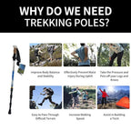 Adventure Hut Trekking, Walking, and Hiking Poles (TK-4492) - The Adventure Hut