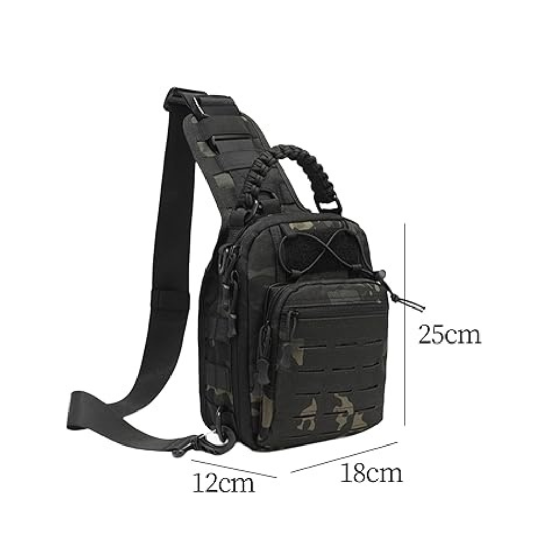 Tactical Military Crossbody Chest Pack with MOLLE | Adventure Hut