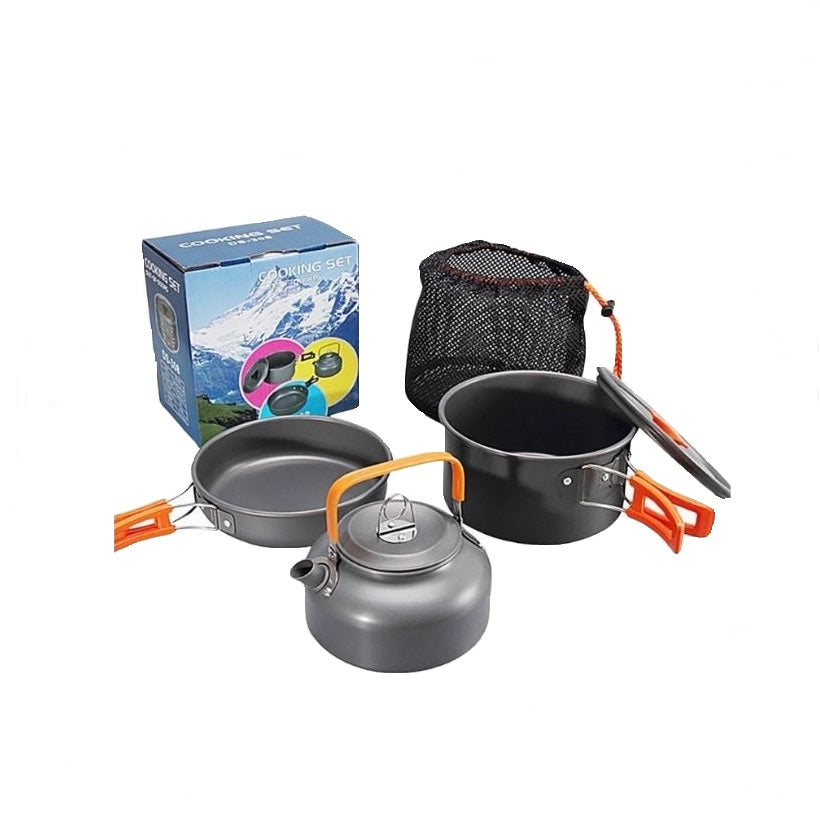 Outdoor Cooking Set for Camping and Trekking - The Adventure Hut