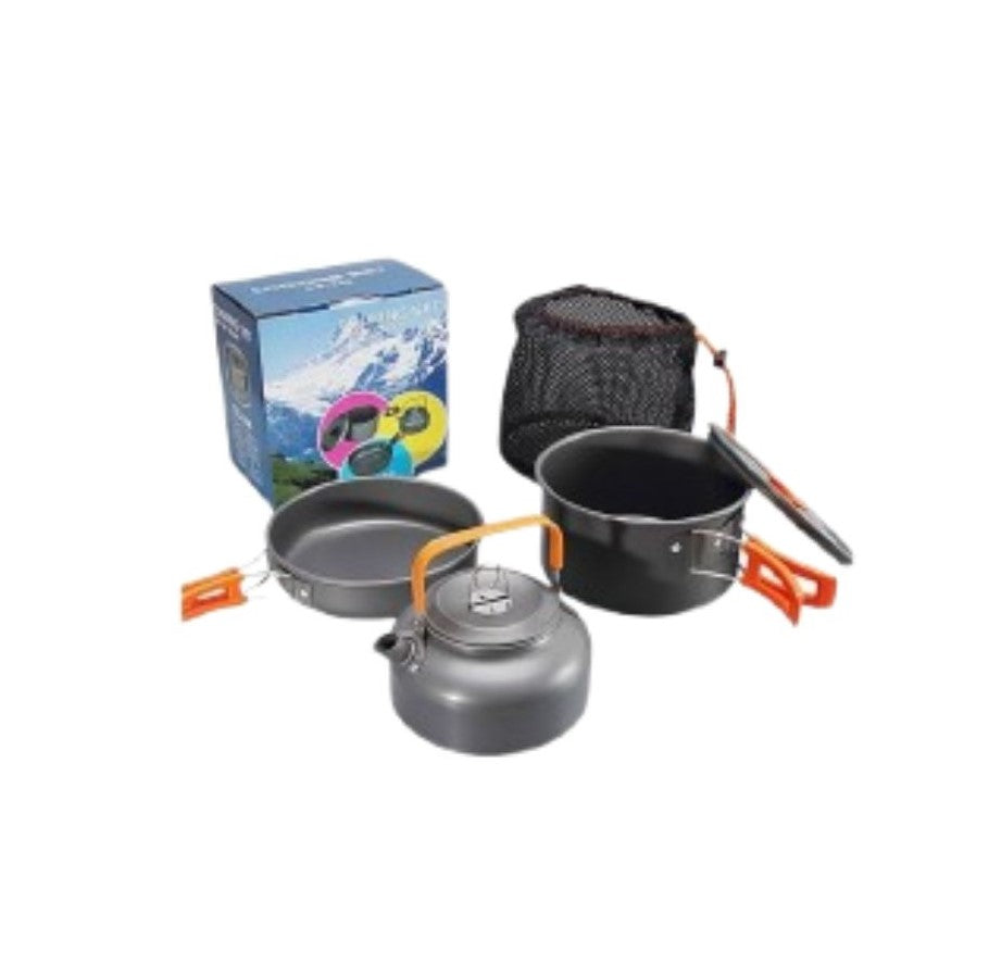 Outdoor Cooking Set for Camping and Trekking - The Adventure Hut