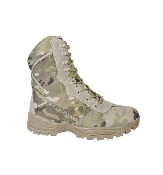 Men's Military Combat Boots Outdoor Training High-top Field Sports Desert Boots (Camouflage) - The Adventure Hut