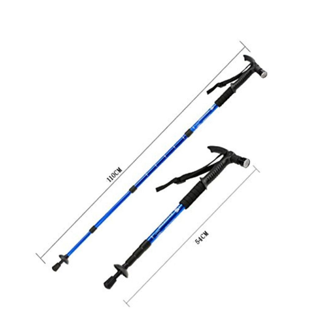 Adventure Hut Hiking Trekking Pole With LED Light (TK-4493)