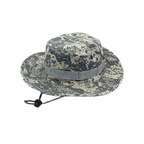 Outdoor Boonie Hunting Fishing Safari Bucket Sun Hat with Adjustable Strap (Cobra Printed)