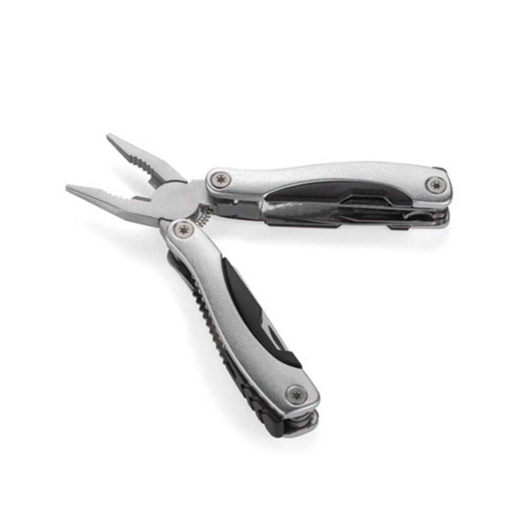 Adventure Hut Traveller 12-in-1 Stainless Steel Multi-Tool with Screwdriver Bit Set (MT609ID-8G)