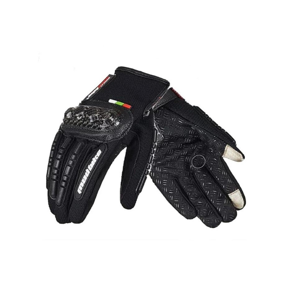 Biking Gloves MAD-06 (Black) - The Adventure Hut
