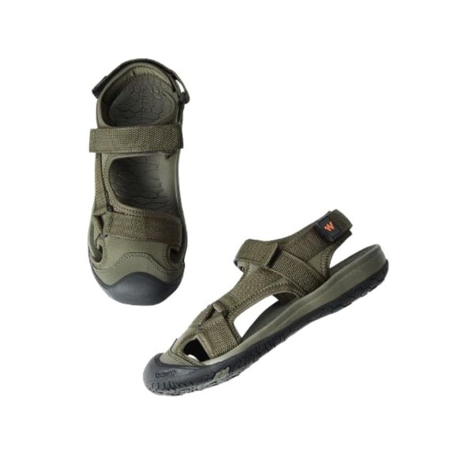 Men Terrano Lite Open Toe Sandal - Olive (52004) - The Adventure Hut