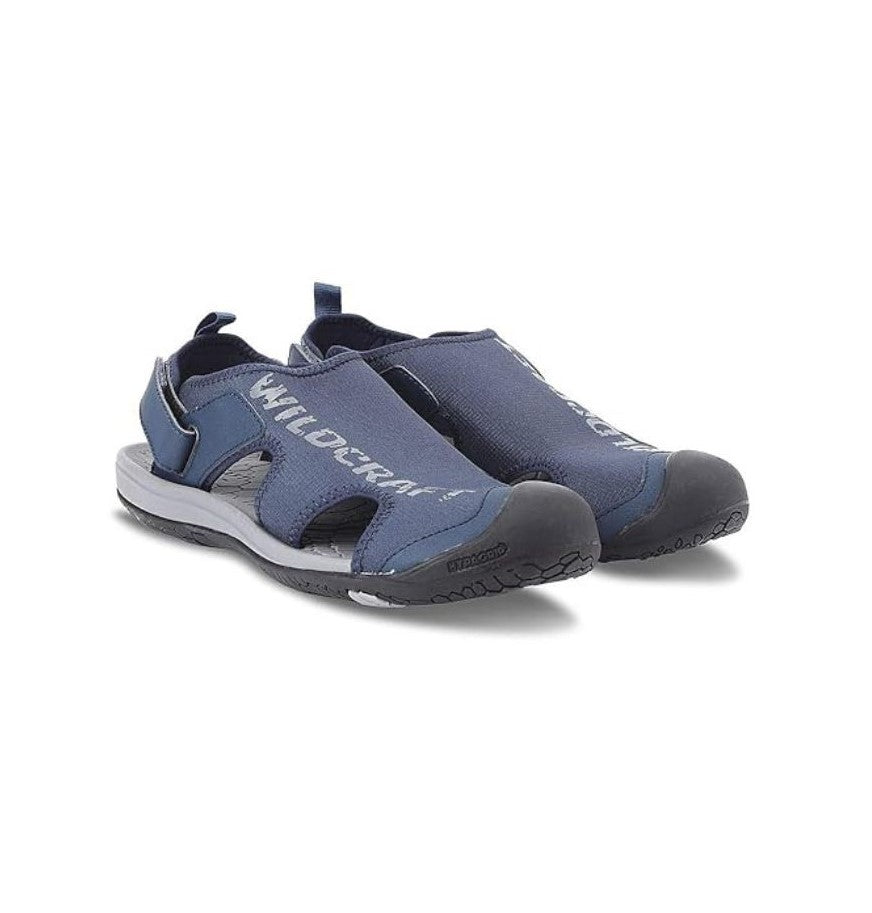 Mens Terrano Outdoor Closed Toe Sandals (51838-Navy) - The Adventure Hut