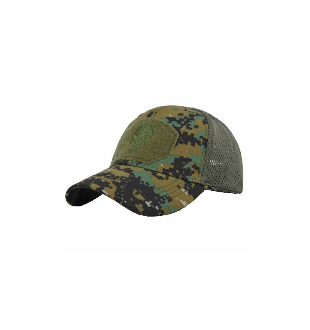 Cobra Print Army Breathable Mesh Fabric Lightweight Outdoor Tactical Sun Cap