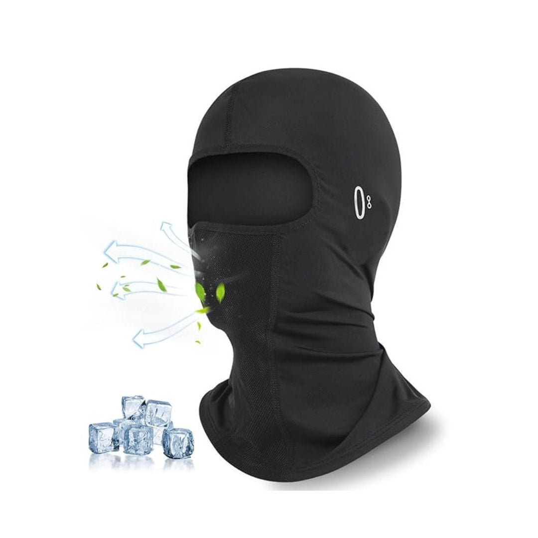 Breathable Cooling Balaclava Face Mask – UV Protection, Moisture-Wicking for Cycling, Running & Outdoor Sports