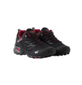 Men Hugo LA Hiking & Trekking Shoes - (52002-Black) - The Adventure Hut