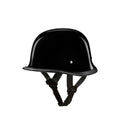 Nxt German Battlefield Motorbike Helmet (Black) - The Adventure Hut