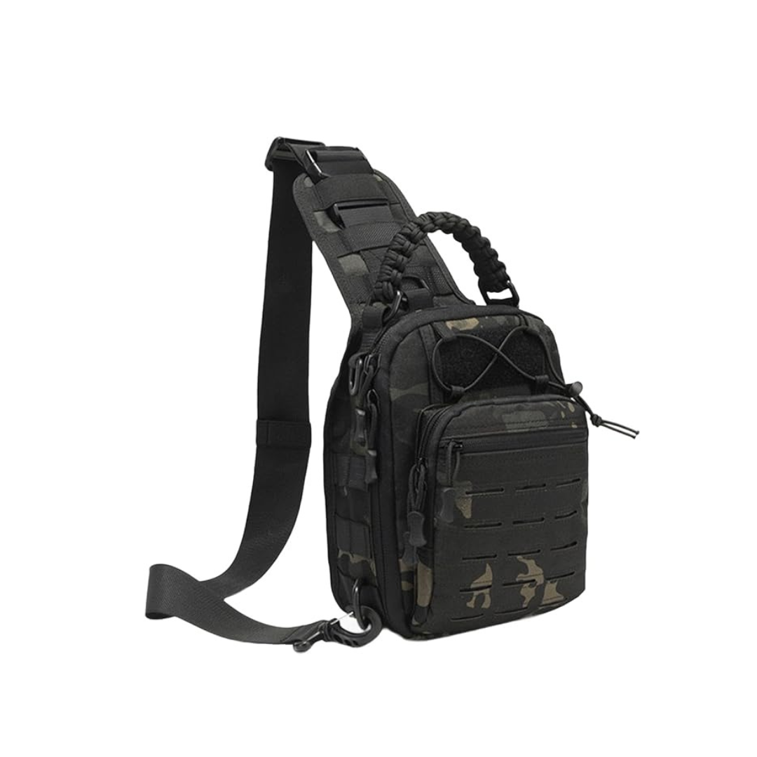 Tactical Military Crossbody Chest Pack with MOLLE | Adventure Hut