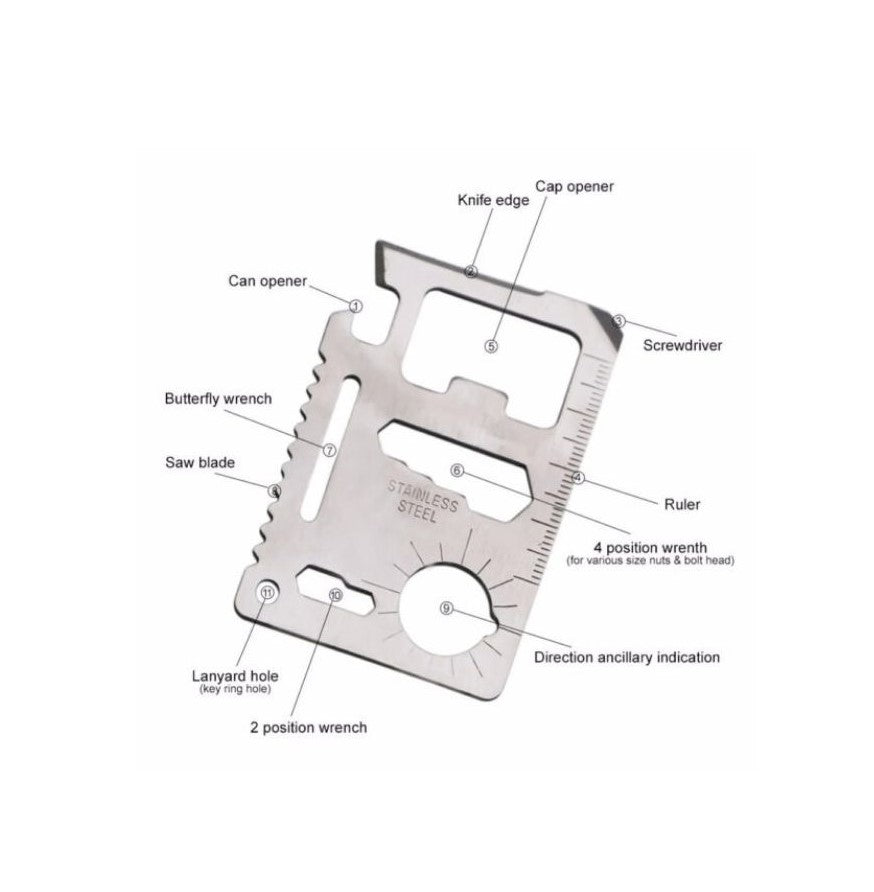 SOS Survival Kit (6 in 1) - The Adventure Hut