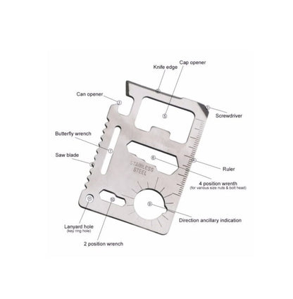 SOS Survival Kit (6 in 1) - The Adventure Hut