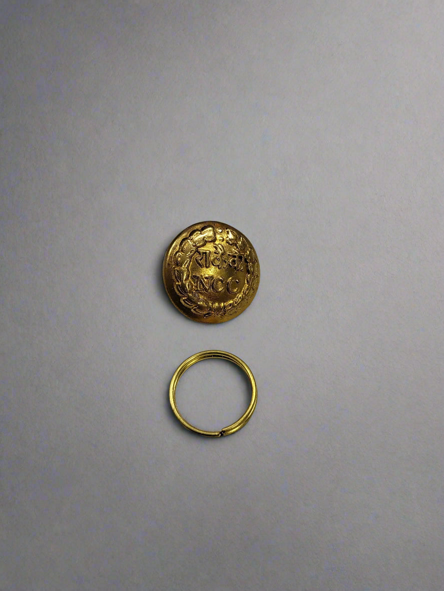 NCC BRASS BUTTON