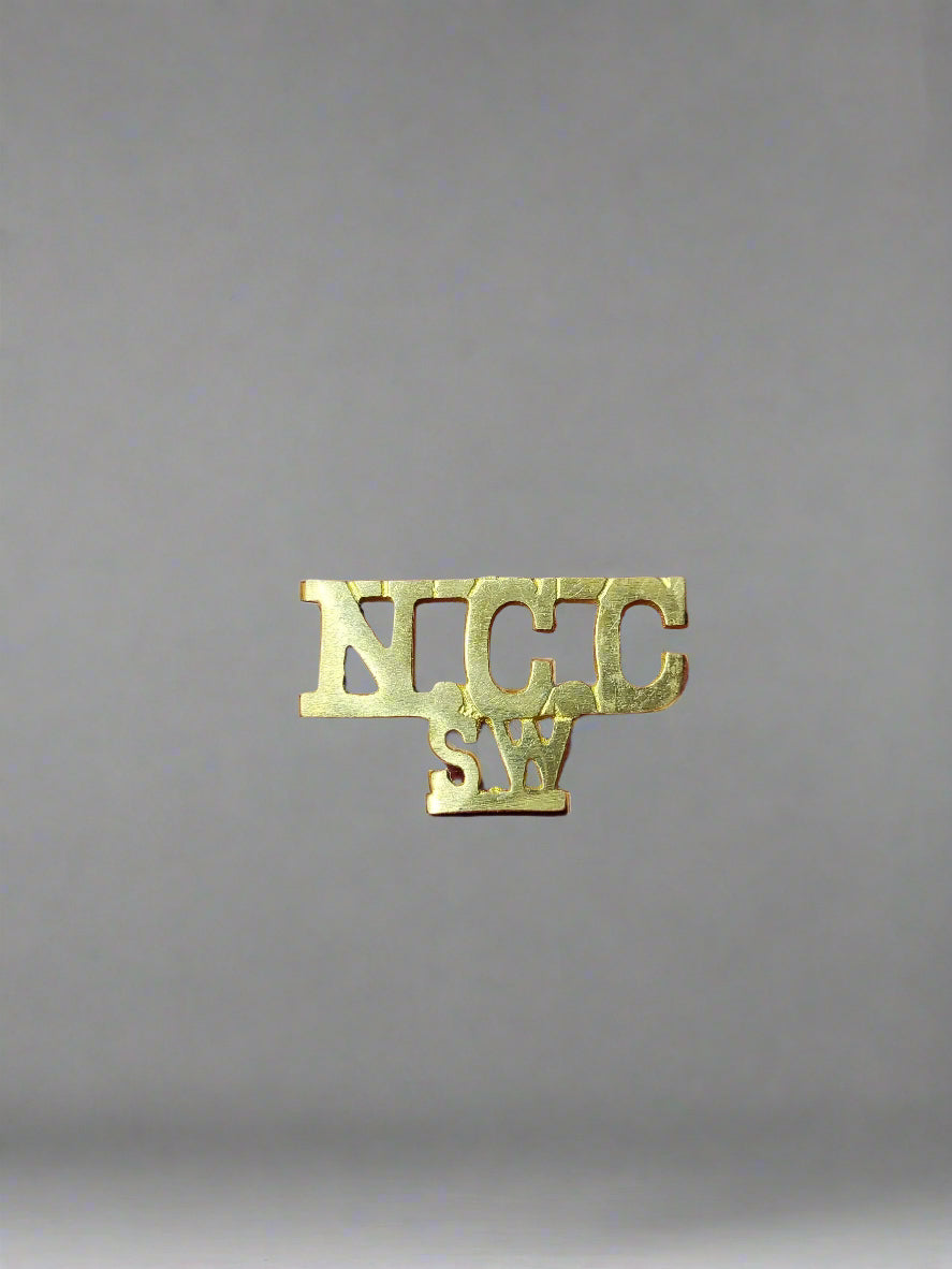 NCC SW TITLE SHOULDER(BRASS)