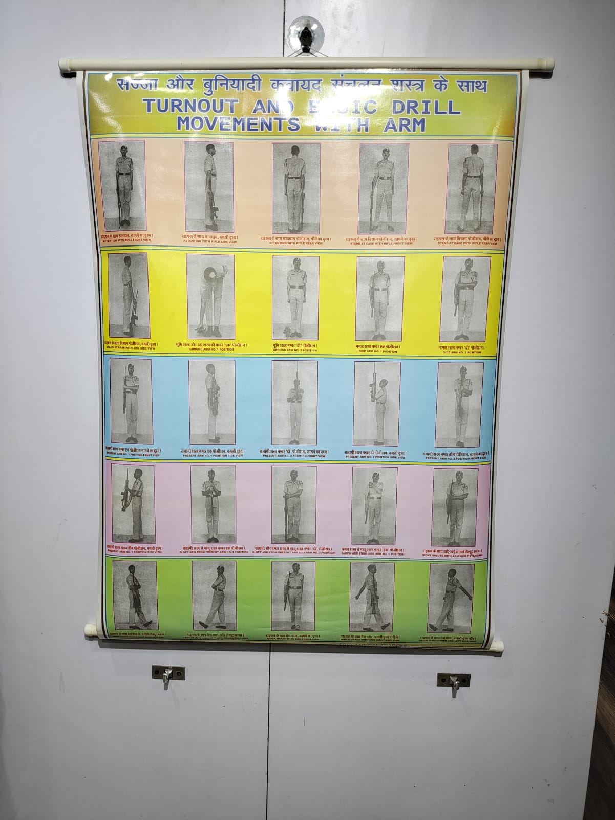 NCC EDUCATIONAL CHART(SET OF 15 CHARTS)