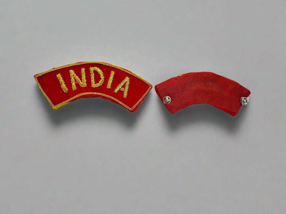 ARMS TITLE INDIA HANDWORK