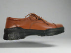 DMS Cut Police Commando Shoes – Brown Tactical Leather Army Footwear - The Adventure Hut