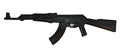DUMMY AK-47 GUN RUBBER COATED