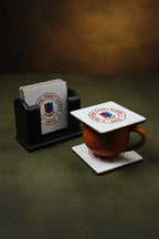 NCC COASTER GLASS CUP COVER (SET OF 4 PIECES) NATIONAL CADET CORPS
