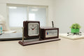 NCC PEN STAND WITH BIG WATCH FOR DESK
