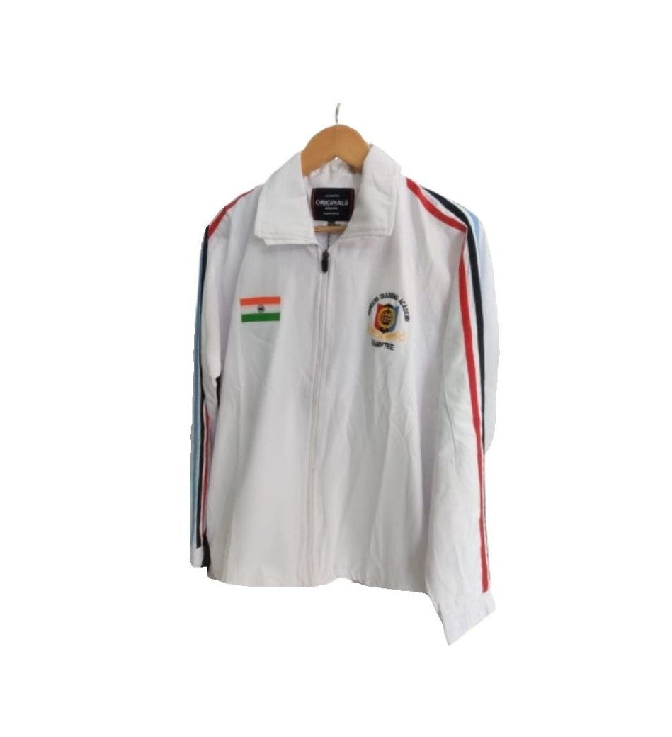 TRACKSUIT WHITE (OTA AND NCC EMBROIDED) - The Adventure Hut