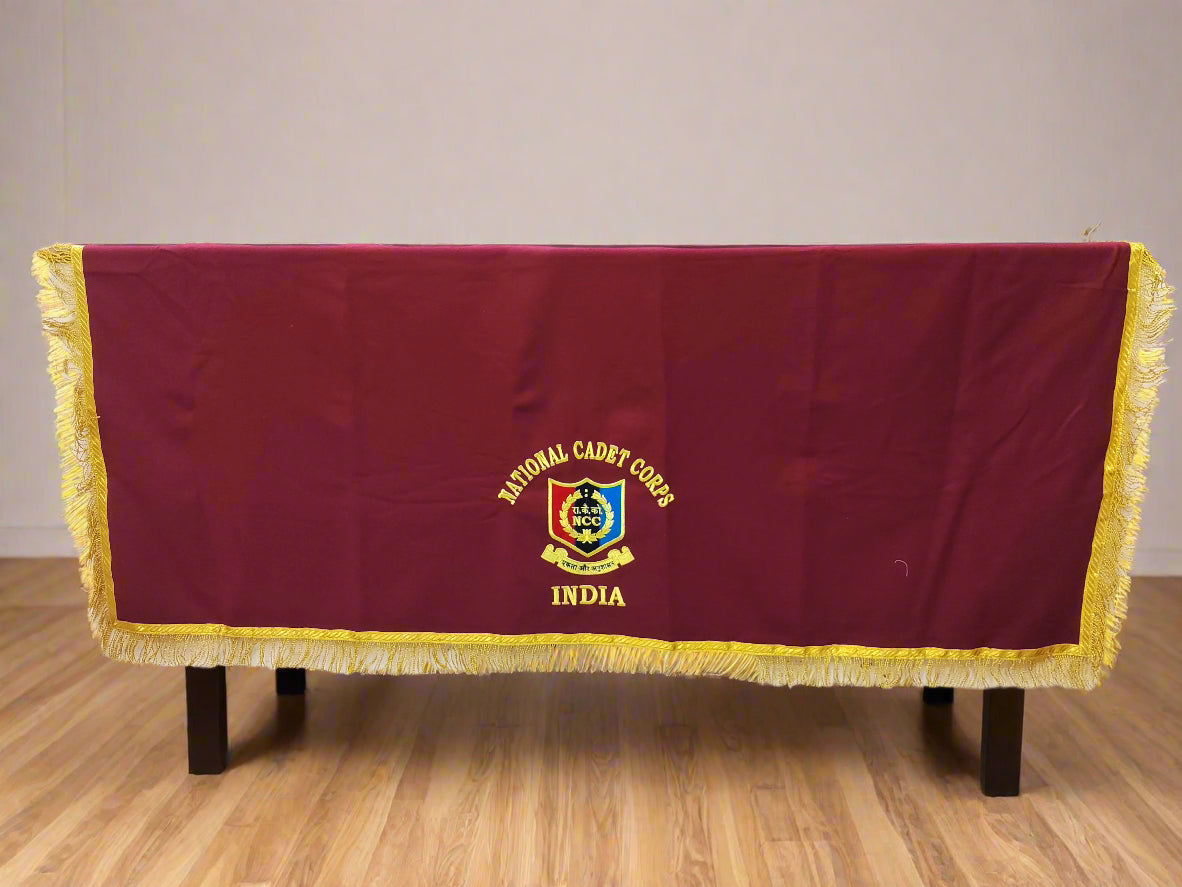 NCC TABLE CLOTH MAROON