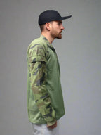 CAMO URI FULL SLLEVES T-SHIRT – Military-Style Cotton Tee for Outdoor & Casual Wear - The Adventure Hut