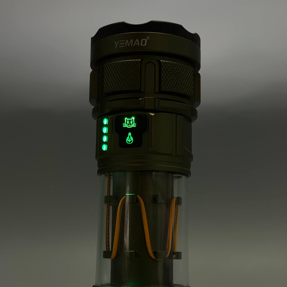 YEMAO YM-A19 9-LED Camping Light & Flashlight with Power Bank The Adventure Hut