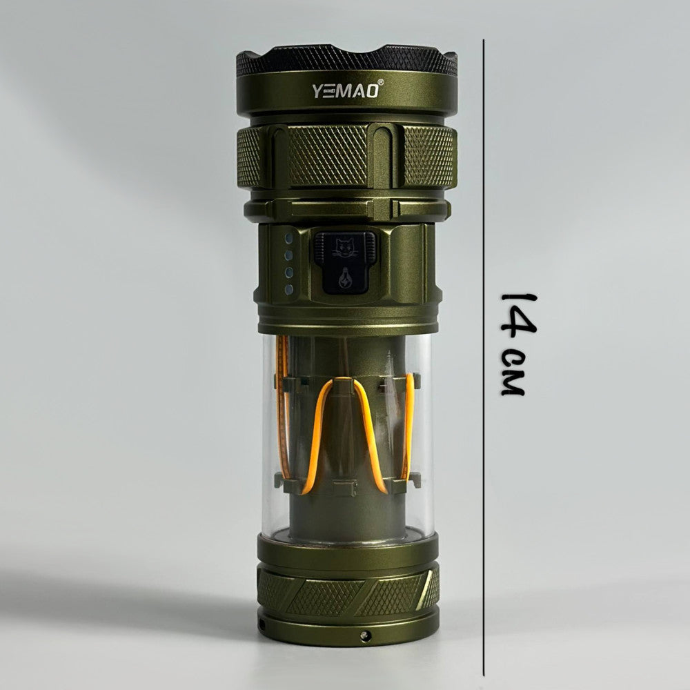 YEMAO YM-A19 9-LED Camping Light & Flashlight with Power Bank The Adventure Hut