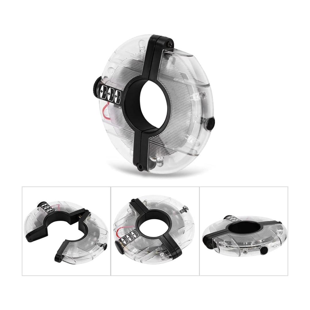 3 Modes UFO Bicycle Hub Decorative light pioneer LED Wheel Reflectors (Multicolor) | THE ADVENTURE HUT