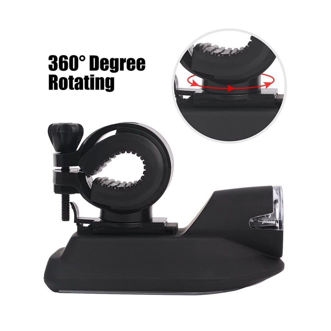 Solar Bicycle Light USB Rechargeable Front Light Bicycle Headlight | THE ADVENTURE HUT